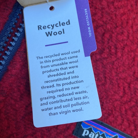 Patagonia Woolyester Fleece Pullover - Size Medium - Picture 8 of 10